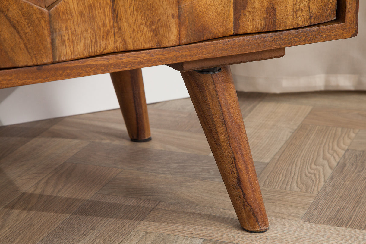 Sideboard MYSTIC LIVING 145cm Sheesham Holz natur