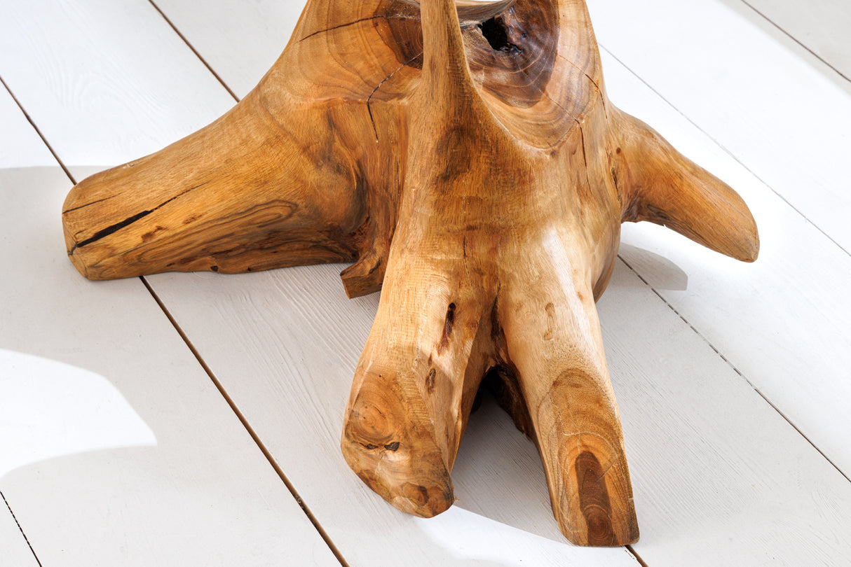 Beistelltisch ROOT 70cm Teakholz natur