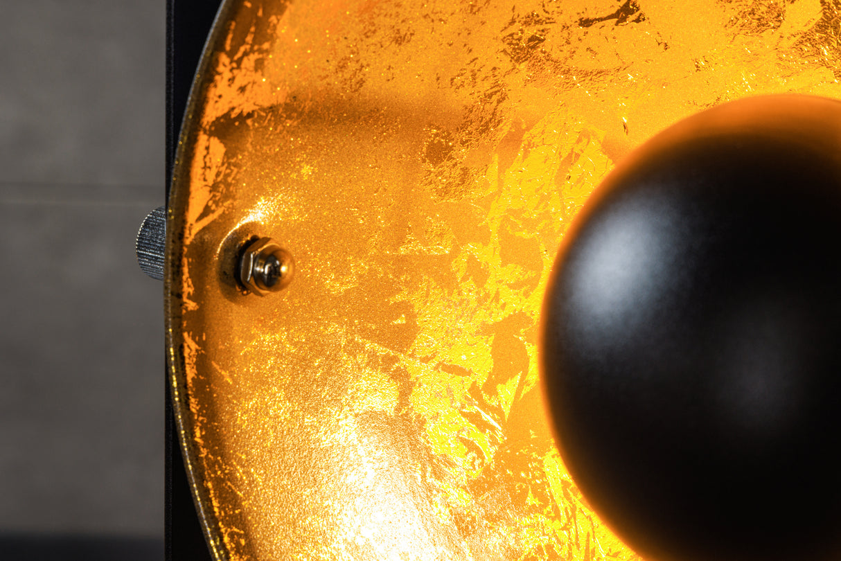 Floor lamp STUDIO 130cm 3s black gold