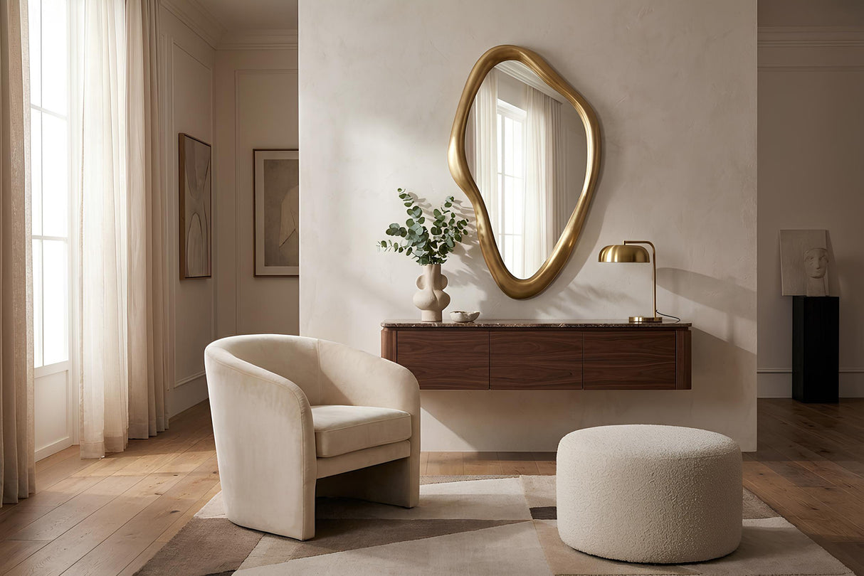 Wall mirror MARQUISE 150cm gold