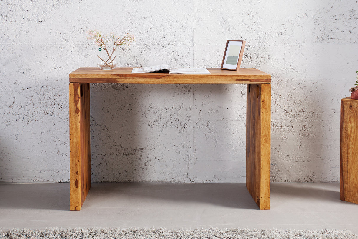 Bürotisch Konsole MAKASSAR 100cm Palisanderholz
