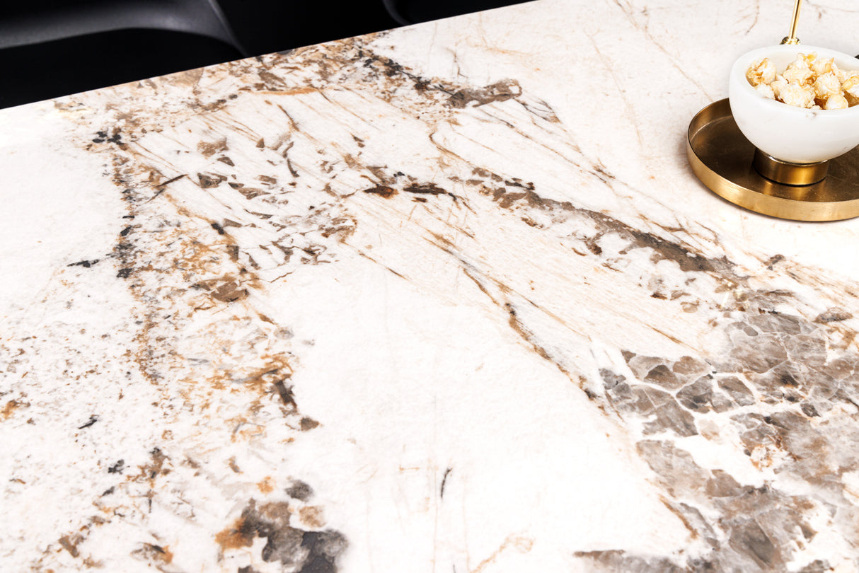 Dining table MILANO 180cm ceramic natural stone look