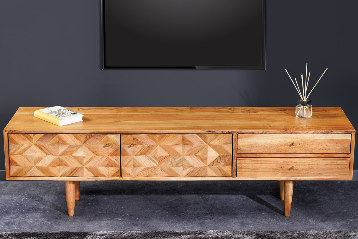 TV-Board ALPINE 145cm Akazie Honigoptik