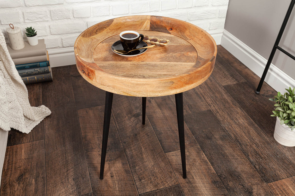 Side table PURE NATURE 45cm mango wood natural