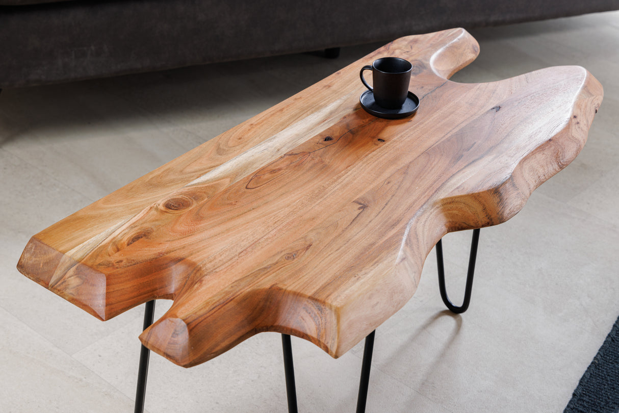 Coffee table WILD 100cm 35mm acacia wood