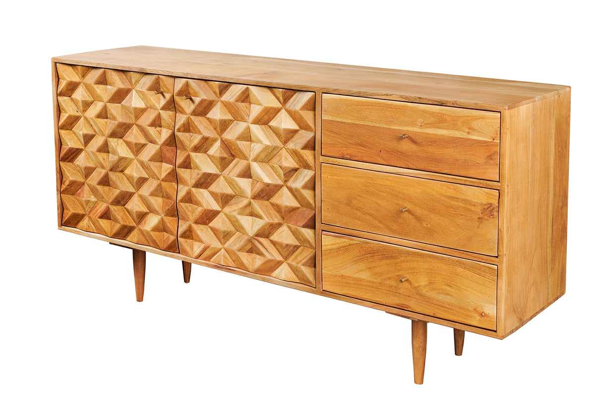 Sideboard ALPINE 145cm acacia honey finish