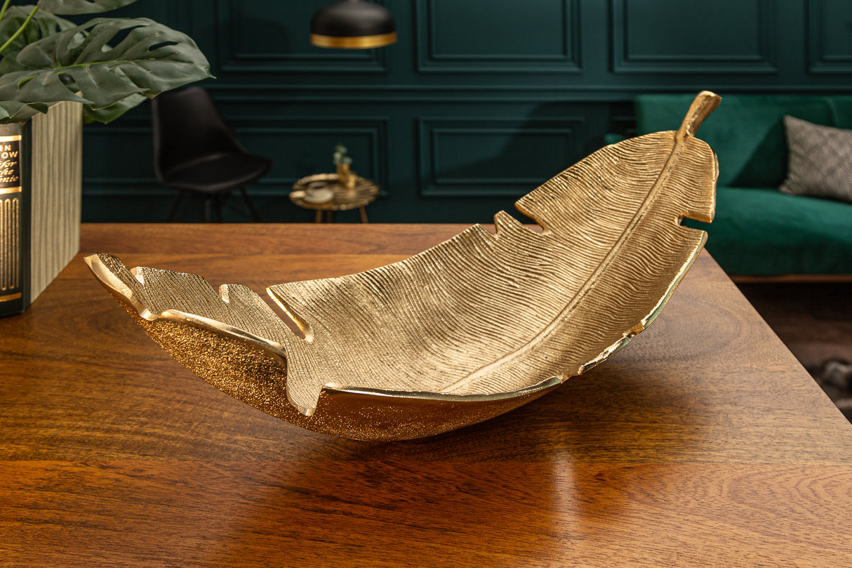 Bowl SILVER LEAF 60x20cm gold