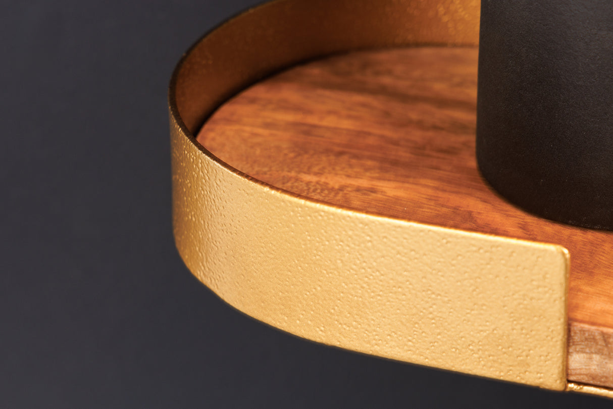 Wall shelf PURE NATURE 40-60cm set of 2 mango wood