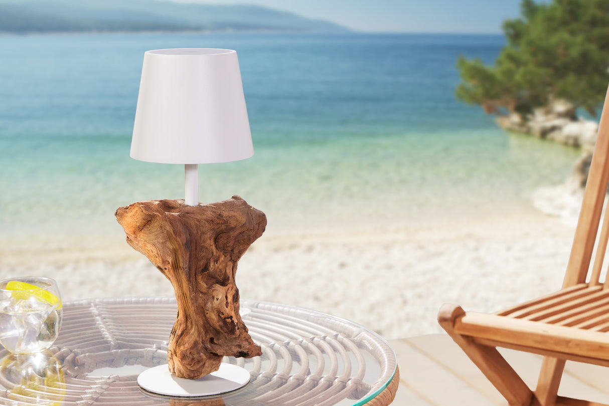 LED Battery table lamp HYPNOTIC TO GO 30cm white natural rechargeable w/ touch dimmer cable-free