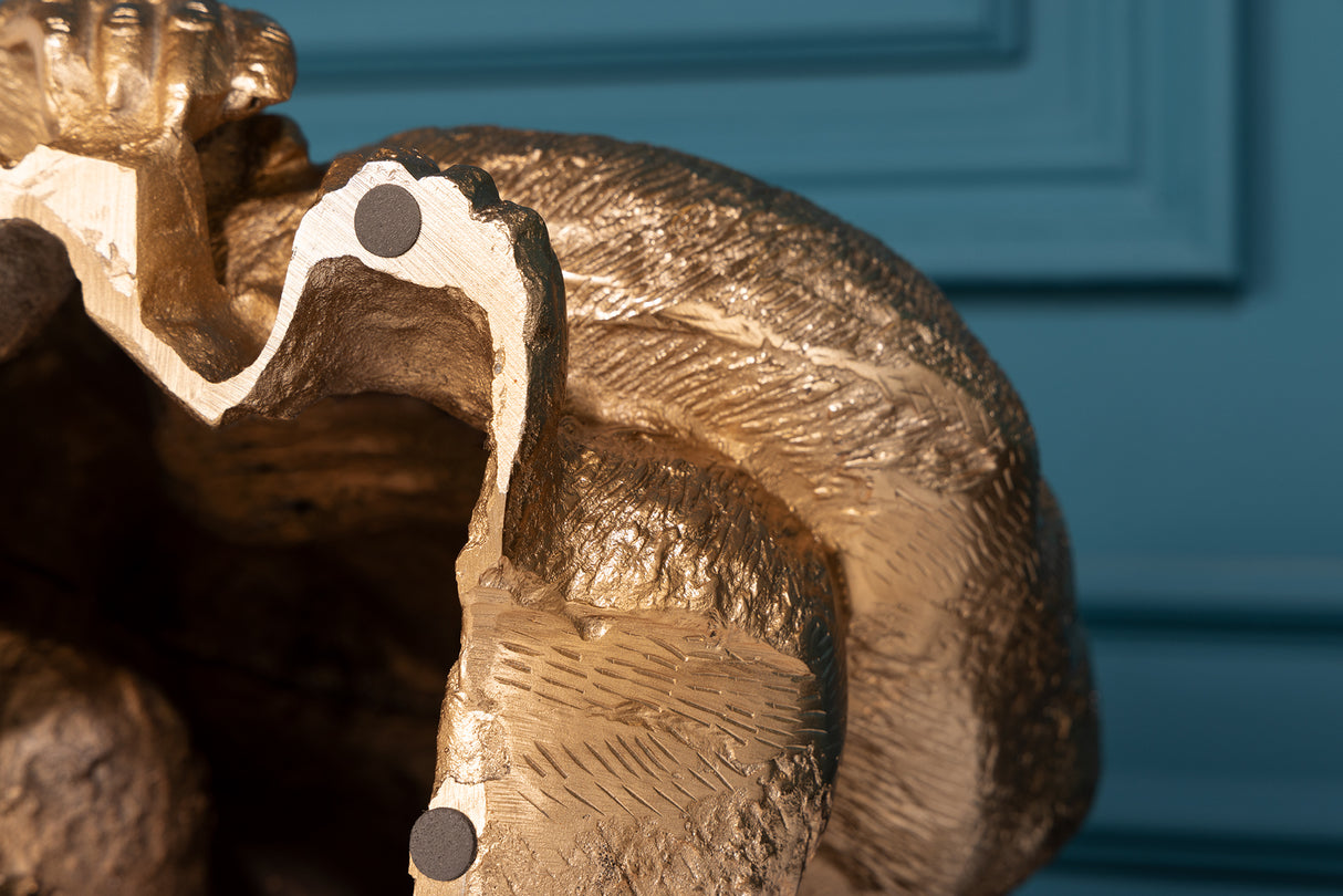 Figurine KONG 40cm gorilla gold
