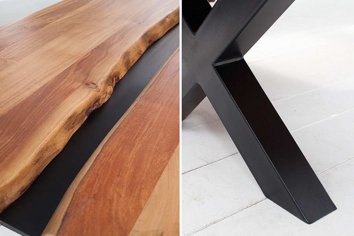 Couchtisch AMAZONAS 110cm massives Akazienholz
