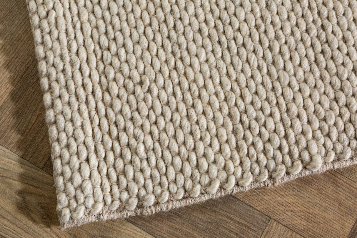 Teppich WOLLE 160x240cm beige