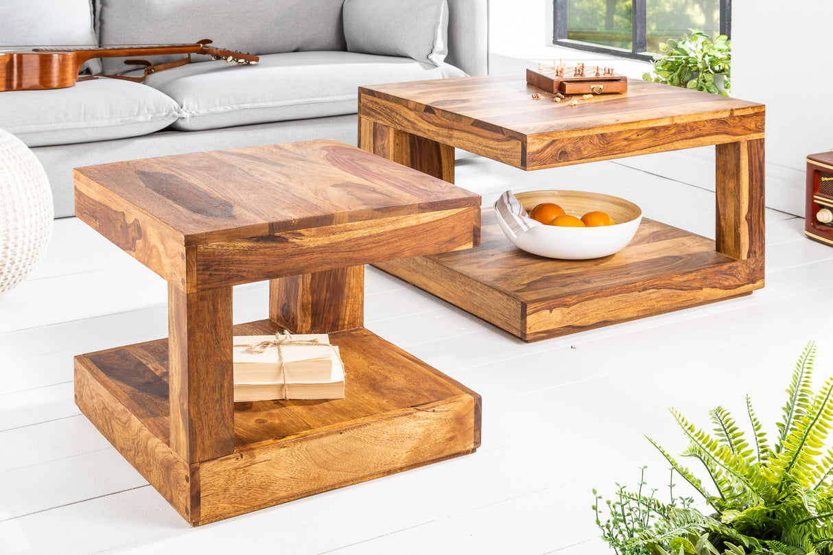 Coffee table GIANT M 60x60cm sheesham
