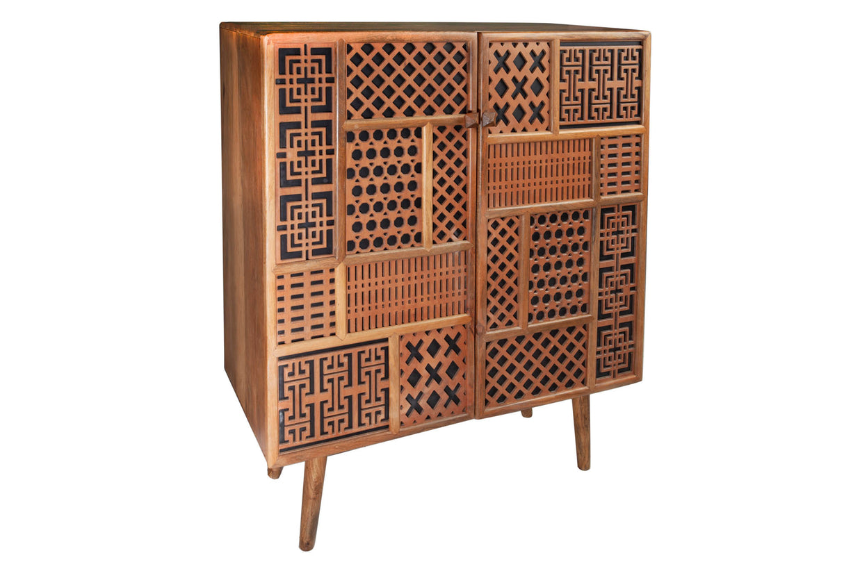 Highboard MARRAKECH 120cm mango natural
