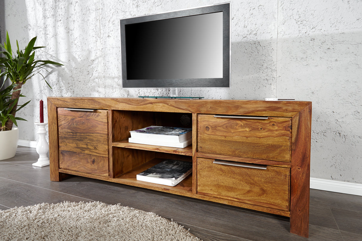 TV-Board LAGOS 135cm Sheesham-Holz