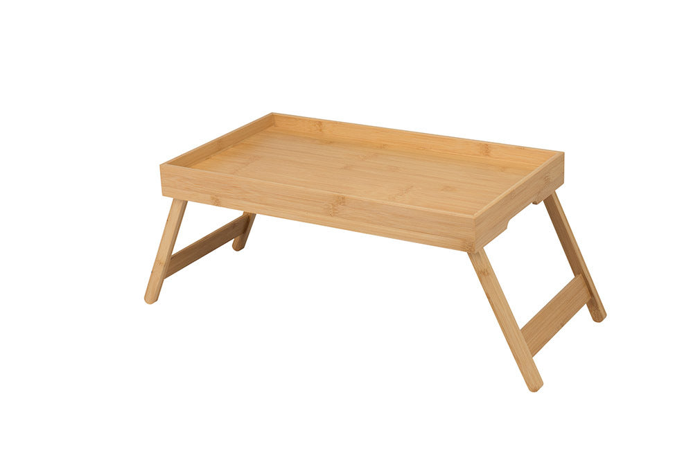 Tray LAGOON SPA 50cm Bamboo natural folding tablet