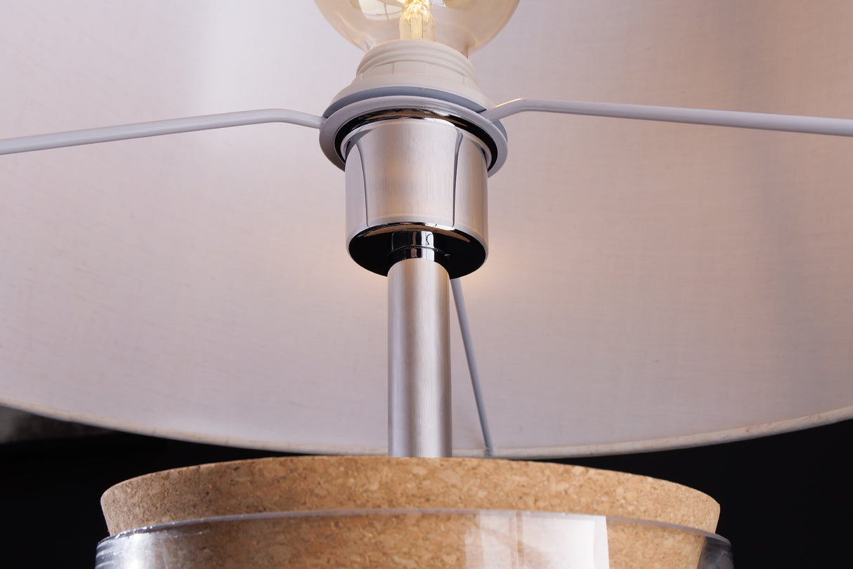 Table lamp CLASSICO 60cm glass fillable