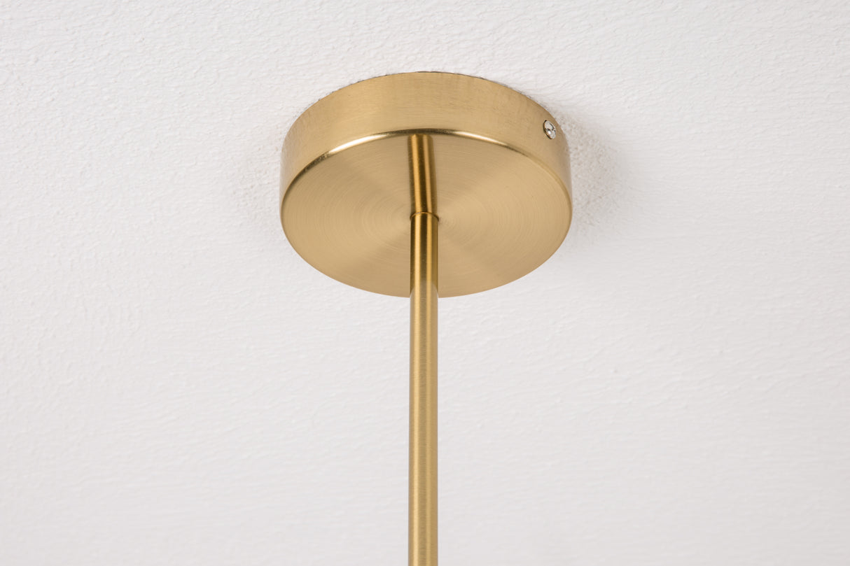 Pendant lamp VARIATION adjustable metal gold