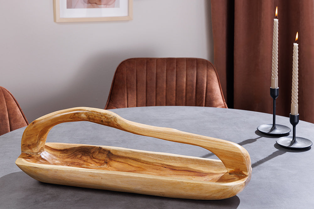 Teakholzschale BALI 60cm mit Henkel