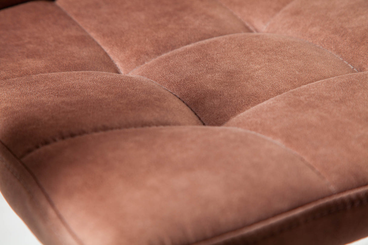 Chair MODENA microfibre vintage brown