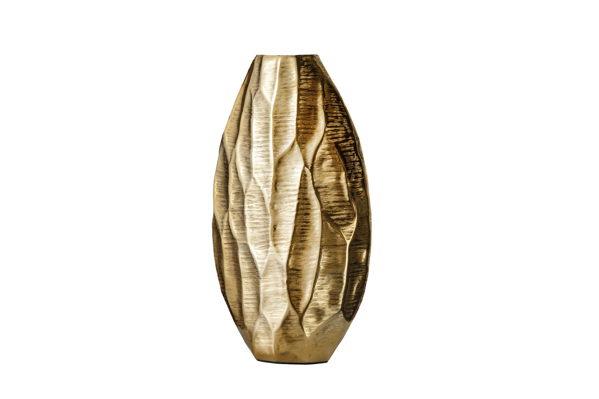 Vase ORGANIC ORIENT 45cm gold