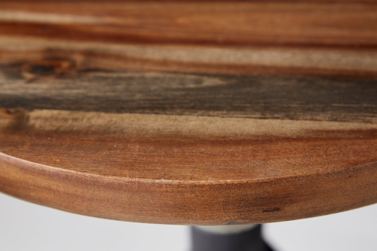 Stool FACTORY 38-60 cm acacia wood