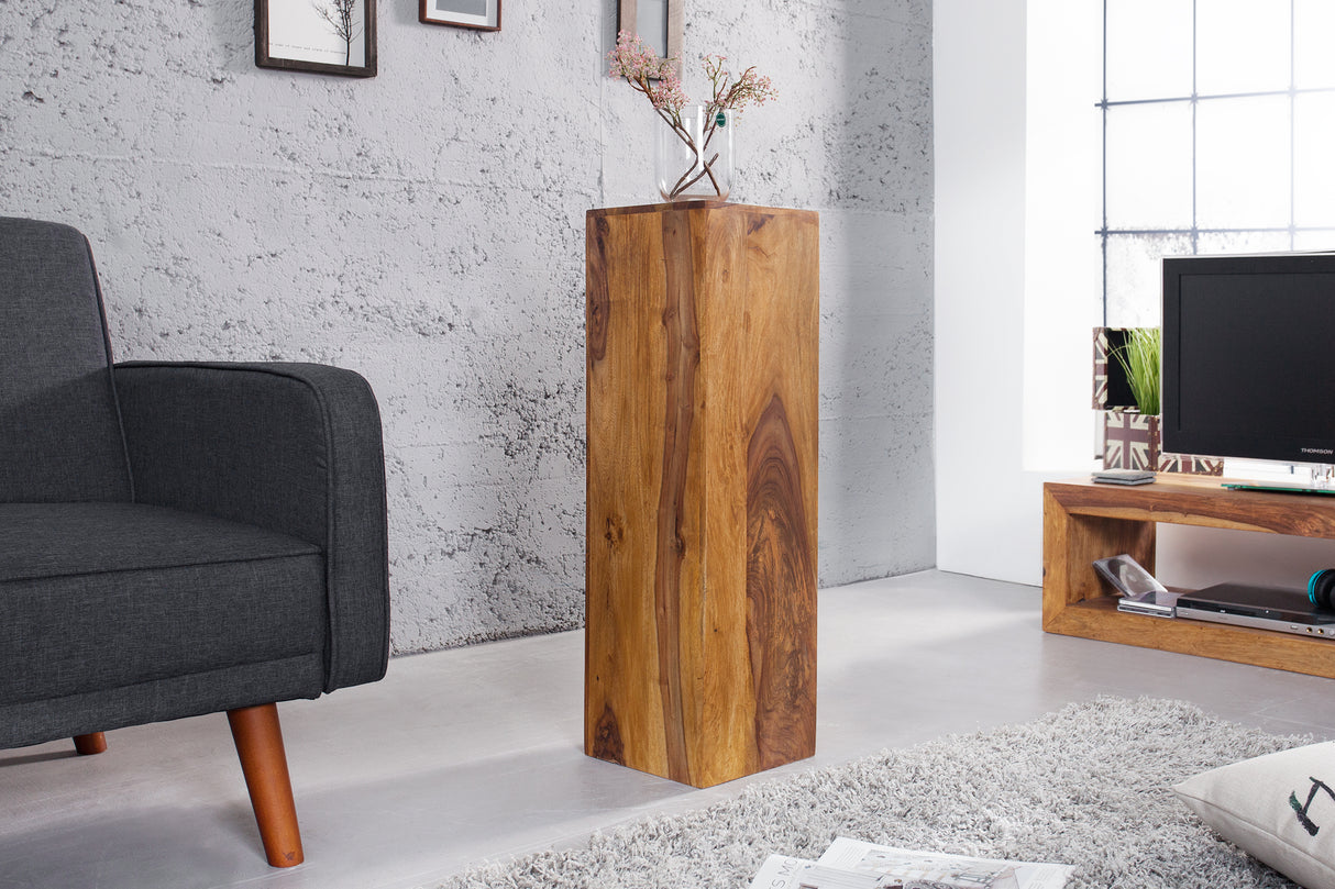 Decoration pillar MAKASSAR 60-80cm set of 3 sheesham