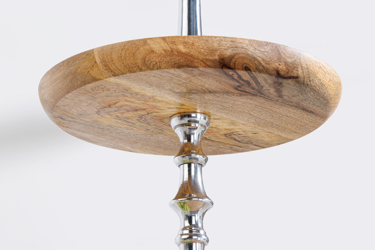 Decoration etagere PURE NATURE 70cm 3 trays mango wood