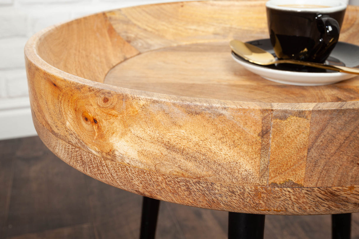 Beistelltisch PURE NATURE 35cm Mangoholz natur