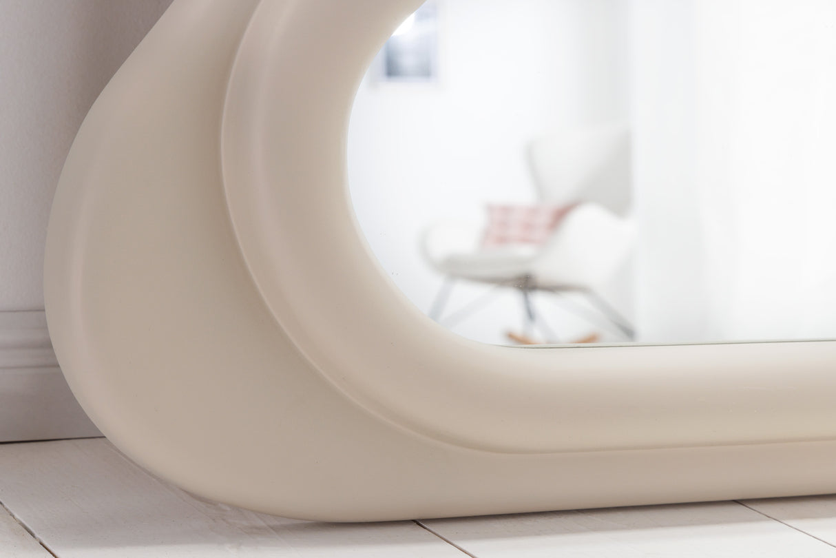 Wall mirror CURVY 160cm greige
