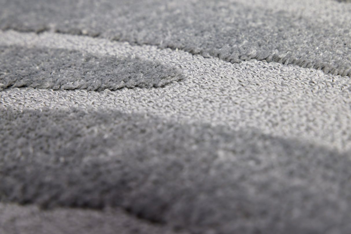 Teppich WAVE 170x240cm grau