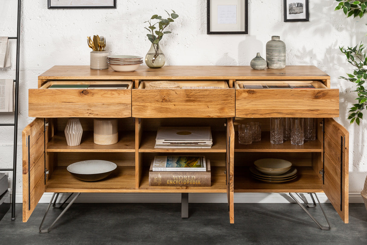 Sideboard LIVING EDGE 160cm Wildeiche