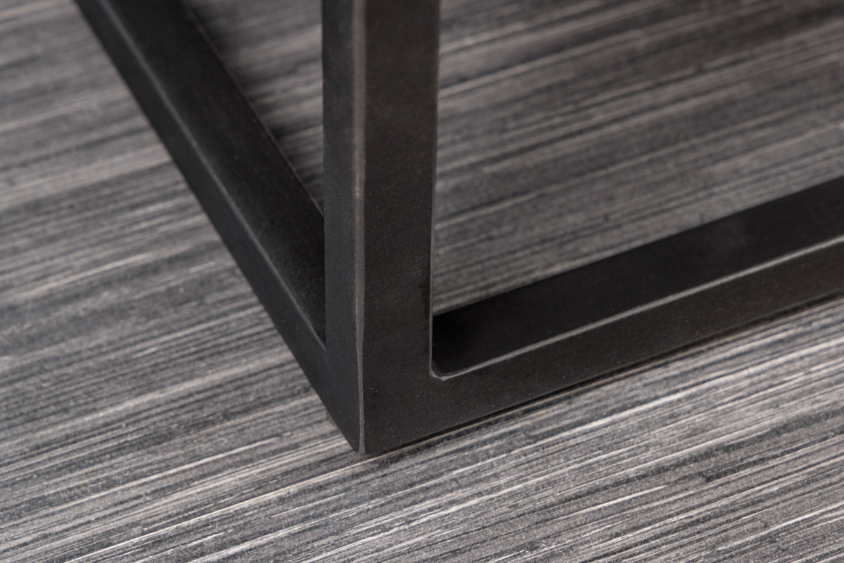 Highboard CROCODILE 120cm mango wood crocodile look brown black