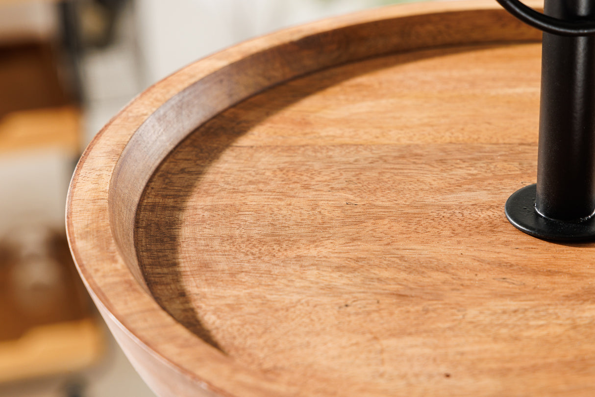 Etagere PURE NATURE 38cm 2 trays mango wood