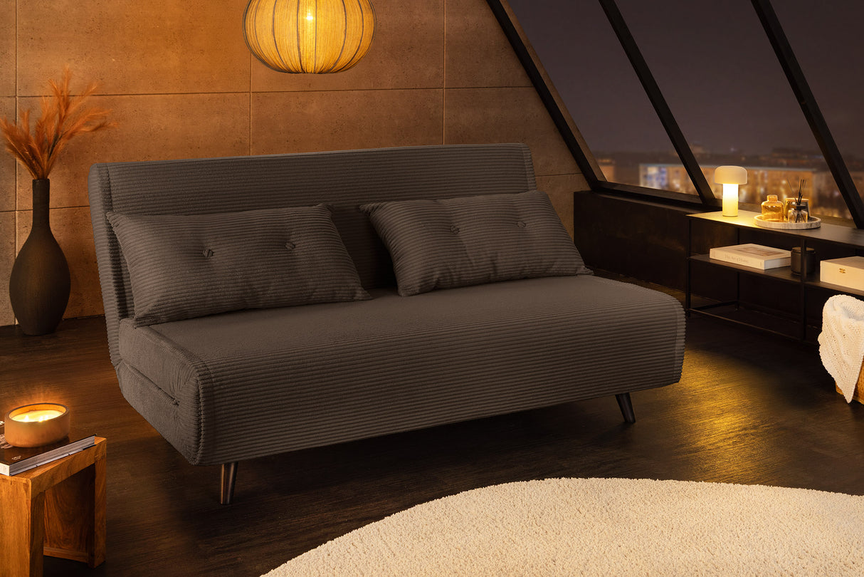 Sleeping chair SMART MULTIFUNCTION 140cm cord grey