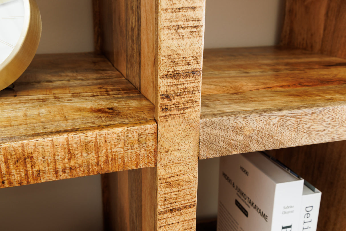 Shelf IRON CRAFT 160x156cm mango natural