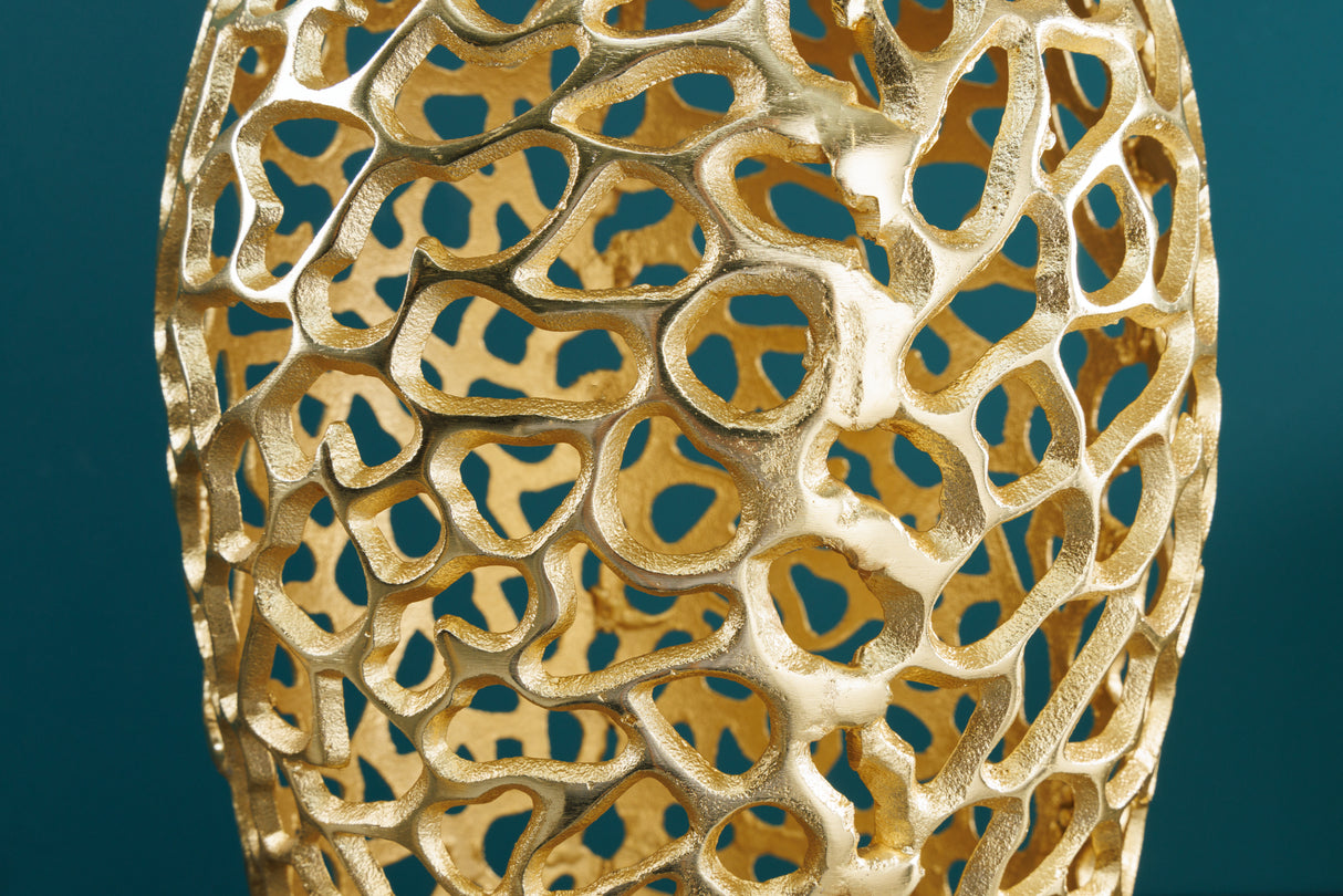 Dekovase ABSTRACT LEAF 65cm gold