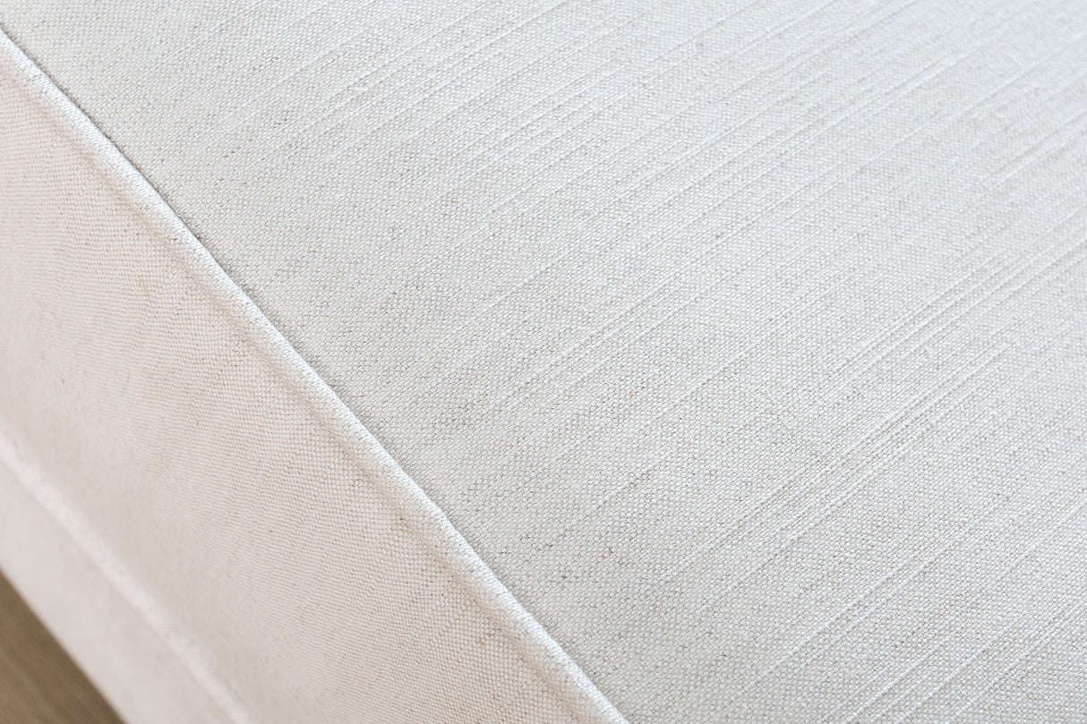 Schlafsofa MAISON BELLE AFFAIRE 220cm Strukturstoff natur