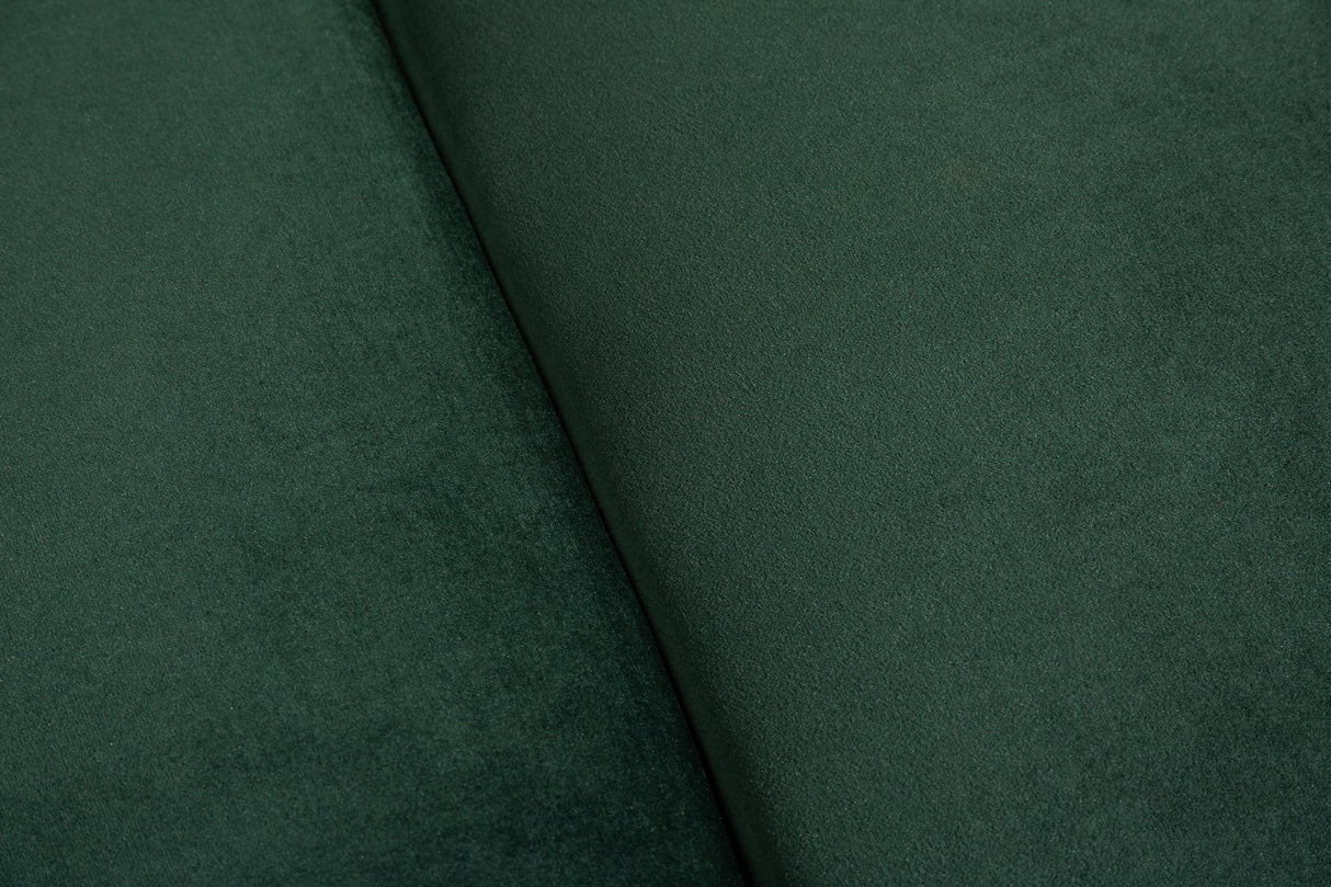 Sofa CHESTERFIELD 3-seater velvet emerald green