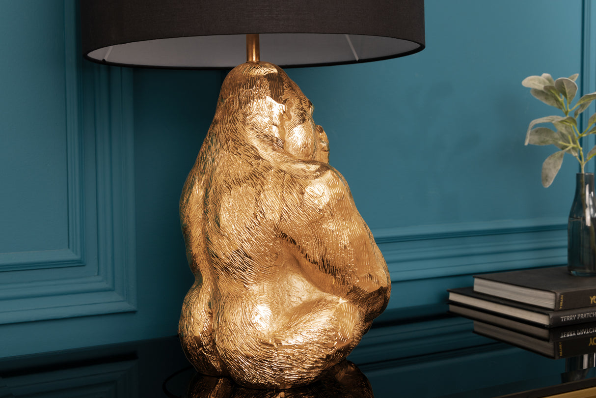 Lamp GORILLA 60cm gold w/o lampshade / adjustable lampshade