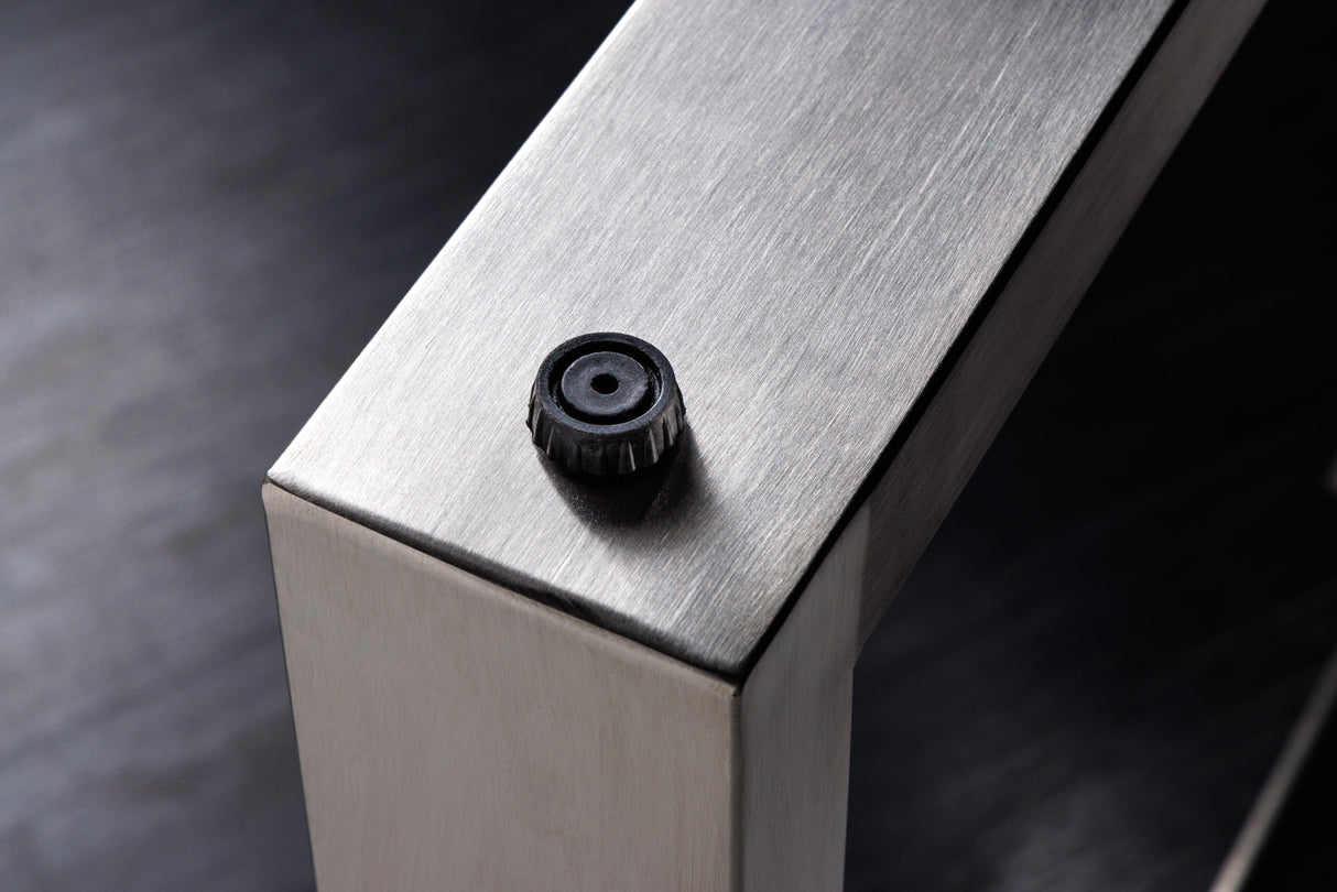 Stand for dining table MAMMUT set of 2 stainless steel