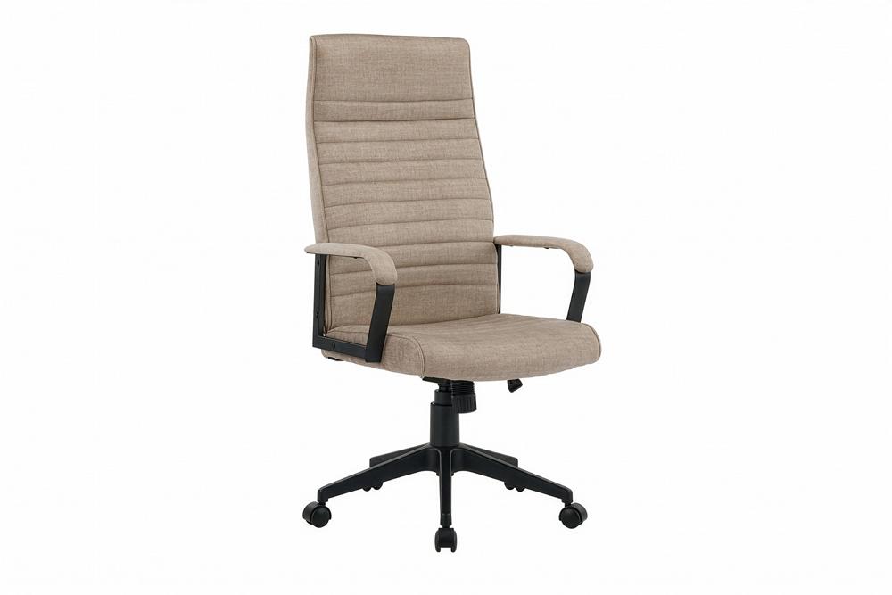 Office chair LAZIO 49-59cm w/ tilt function vogue velour velvet taupe