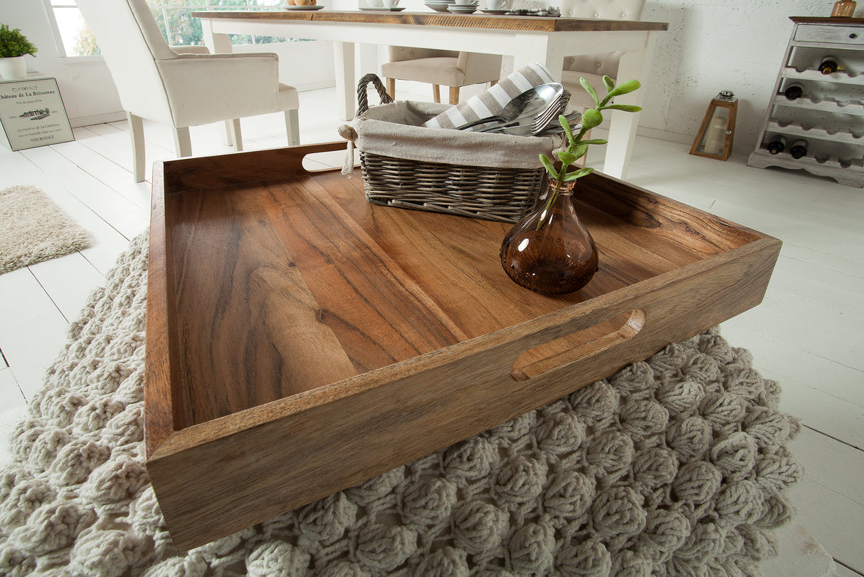 Tray CIANO 40cm acacia wood w/o frame
