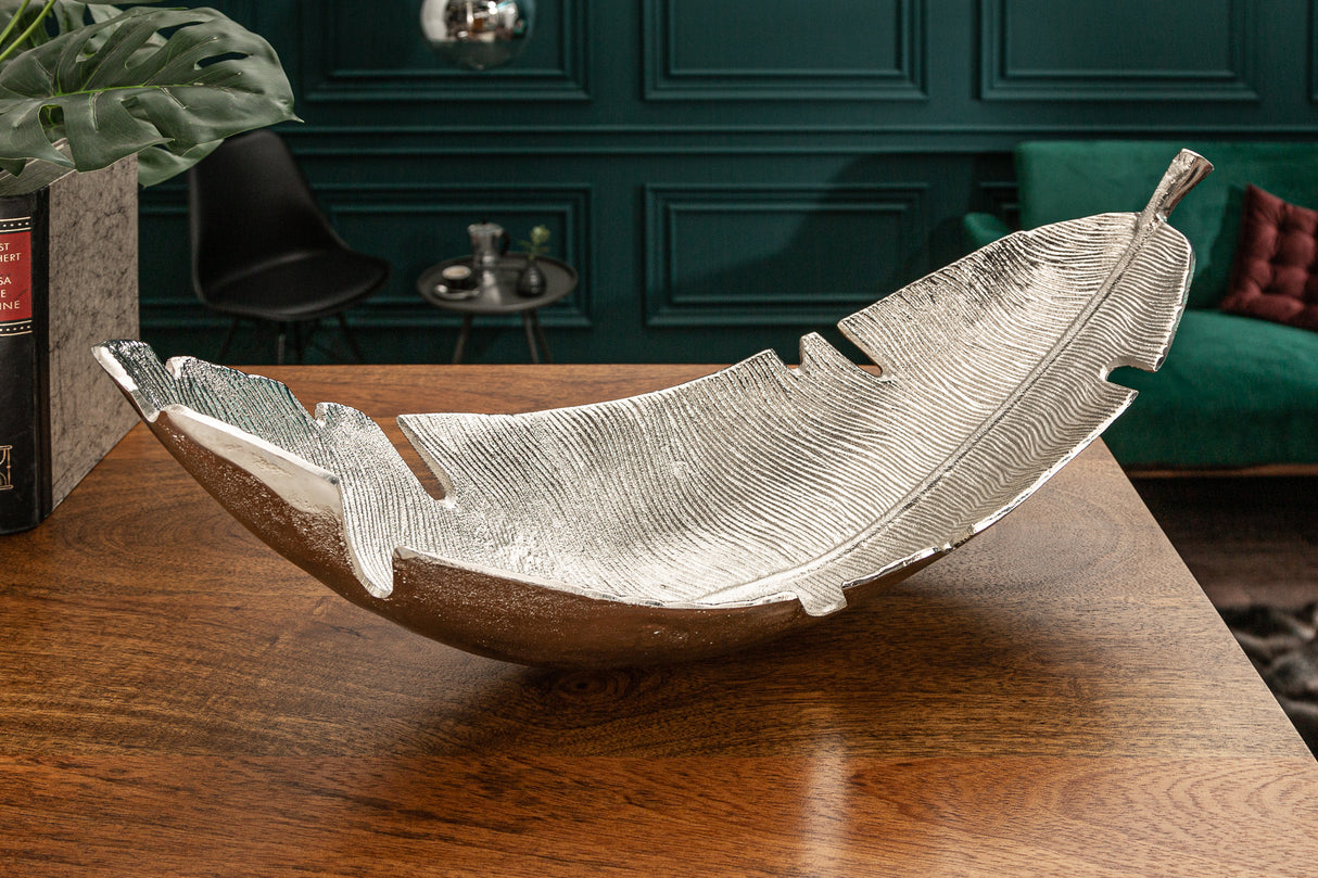 Bowl SILVER LEAF 60x20cm silver
