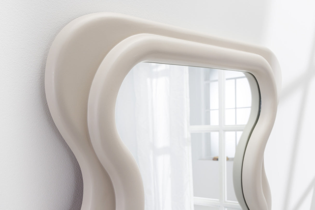 Wall mirror CURVY 160cm greige