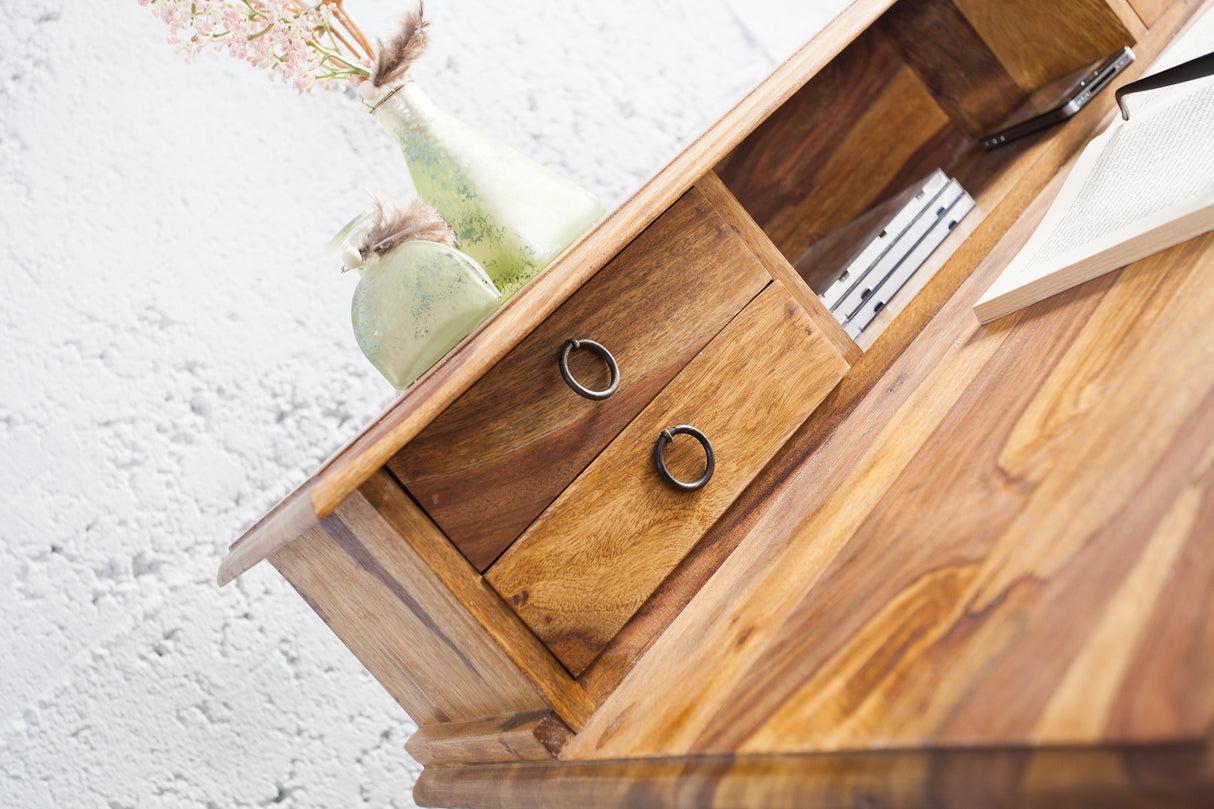 Davenport office desk HEMINGWAY 90cm sheesham