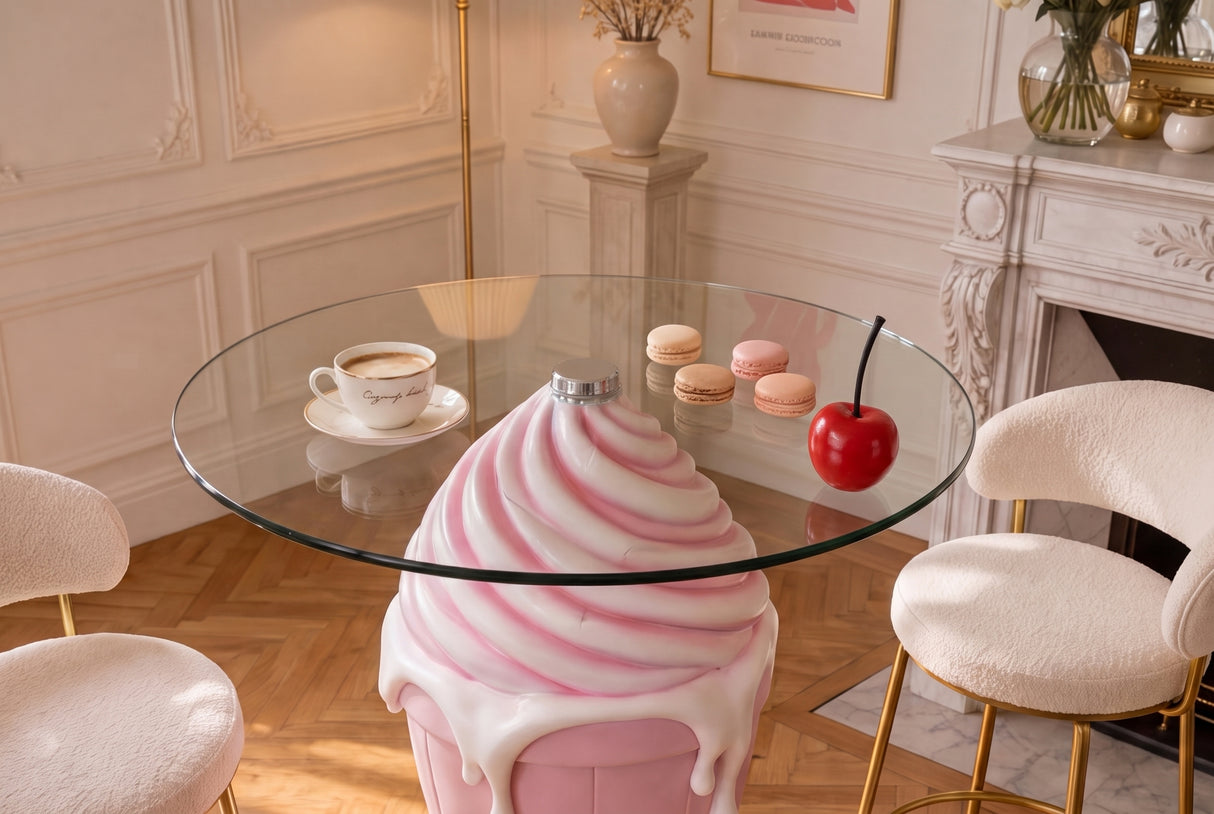 Bistrotisch SWEET SOCIETY Soft Pop 90cm pastellrosa