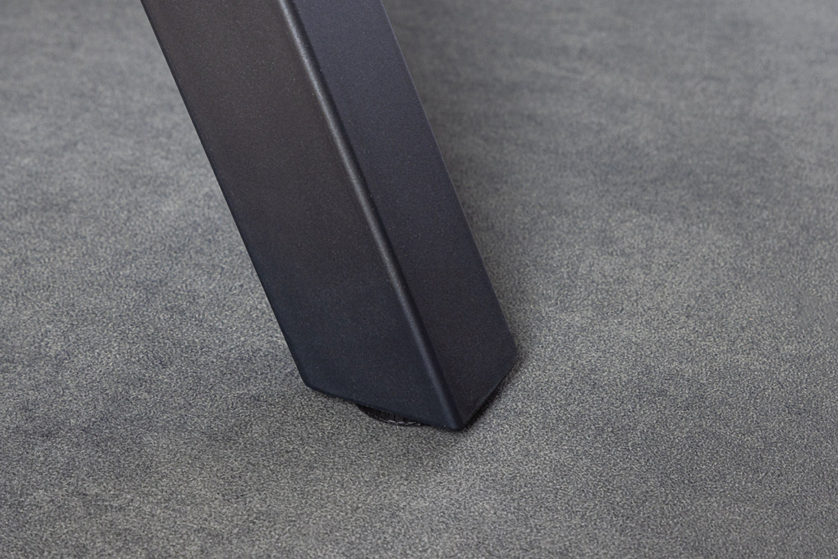 Bar table WILD 120cm table top 40mm X-legs wild oak look natural