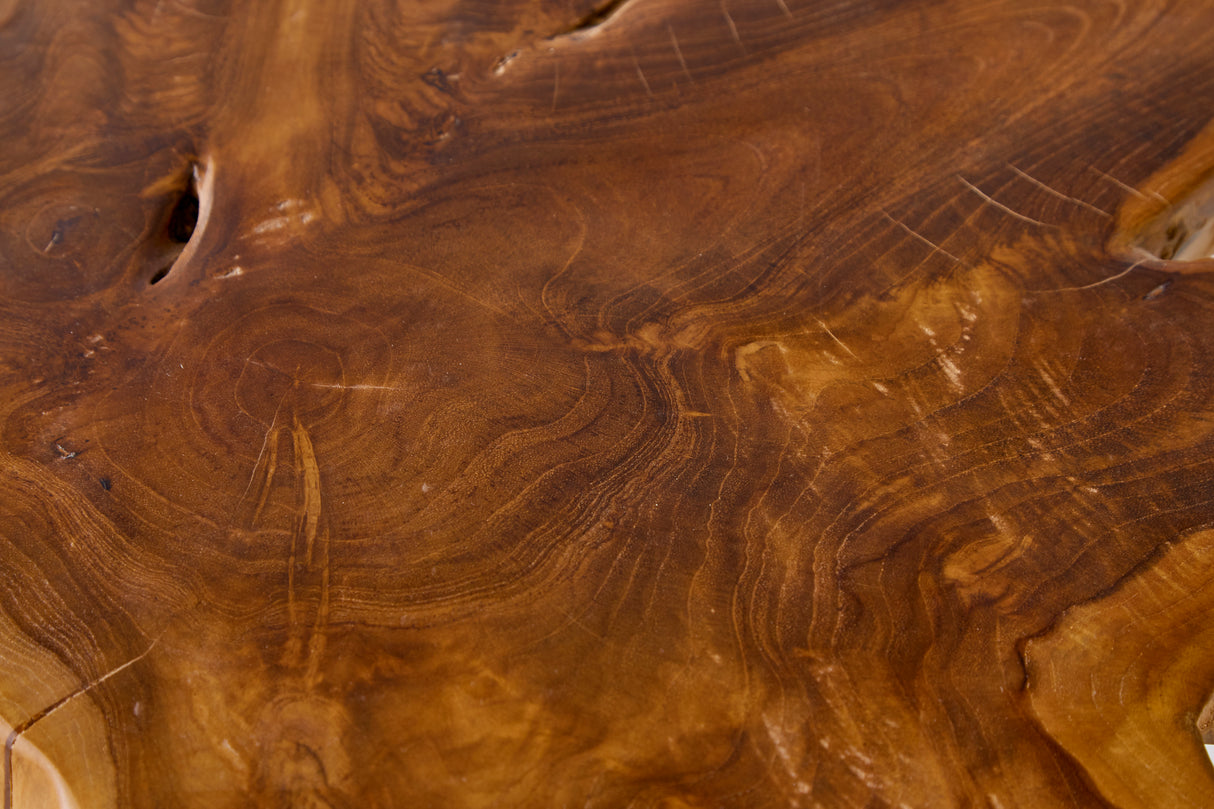 Beistelltisch ROOT 60cm massives Teakholz