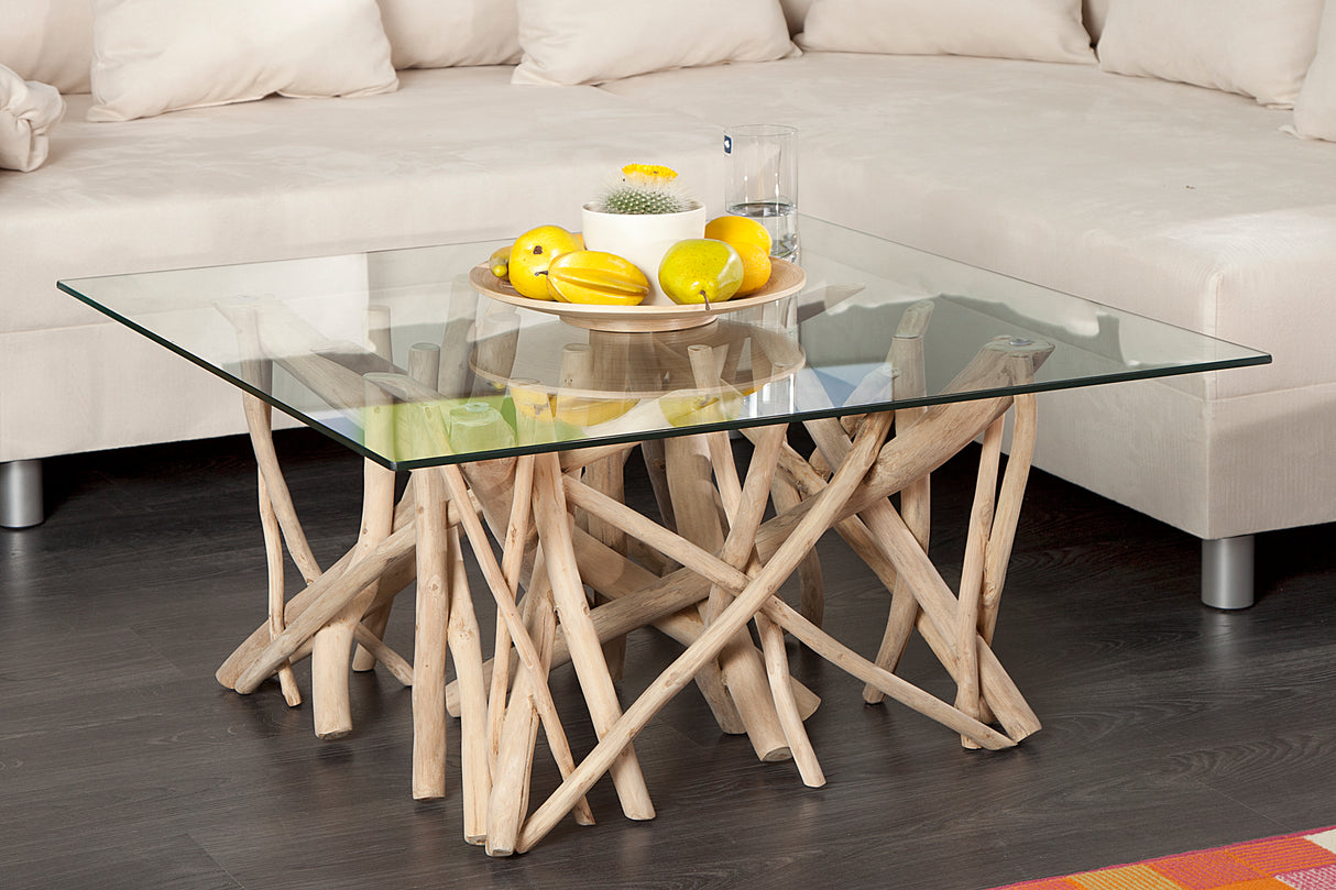 Coffee table DRIFTWOOD 60cm rack w/o glass plate